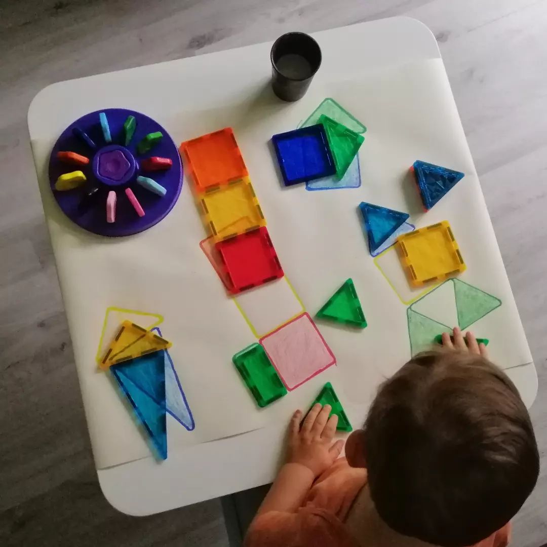 COLORMAG Magnetbaukasten 100 Stück