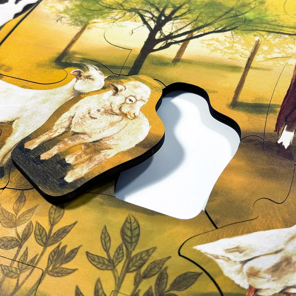 Bodenpuzzle Bauernhof