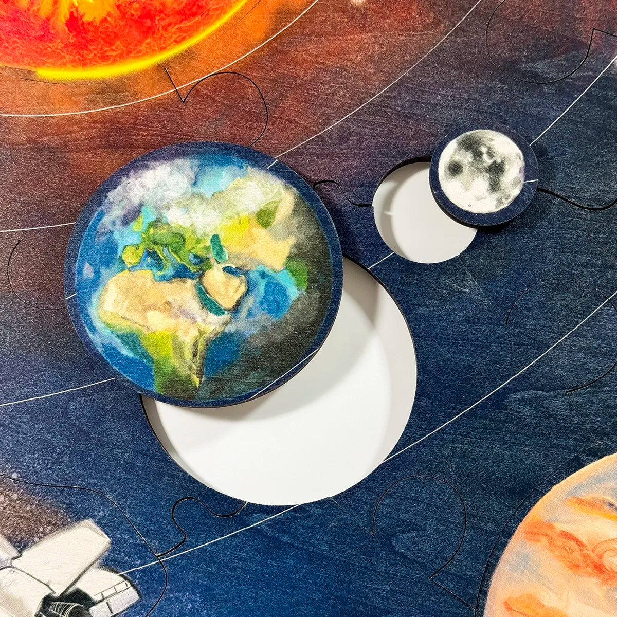 Bodenpuzzle Weltraum