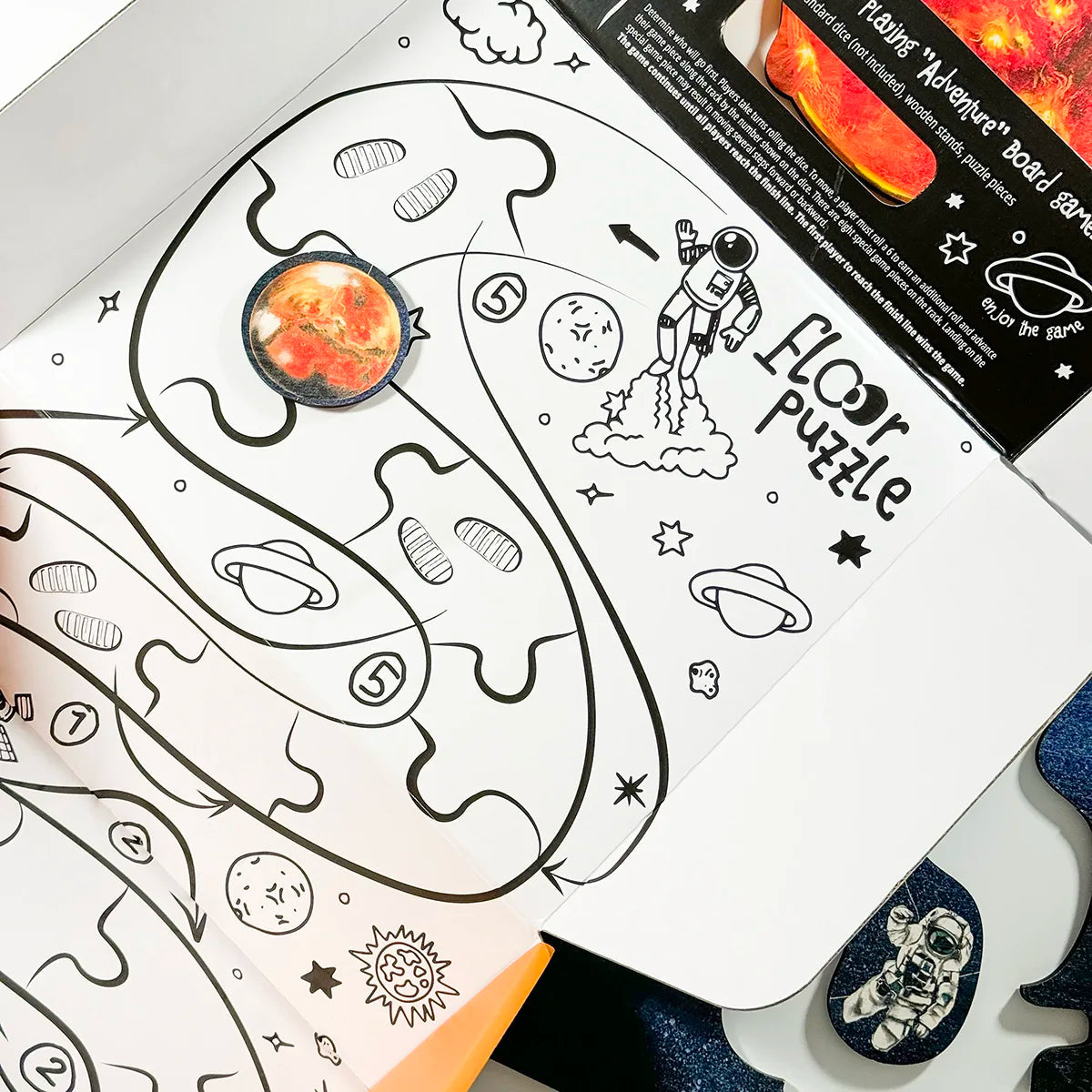 Bodenpuzzle Weltraum