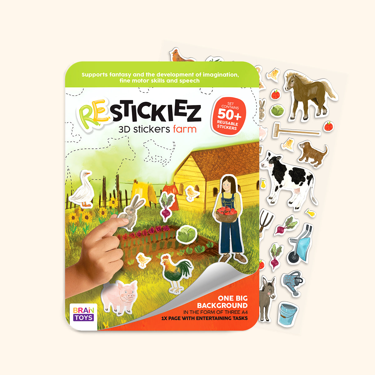 3D REstickiez - Bauernhof