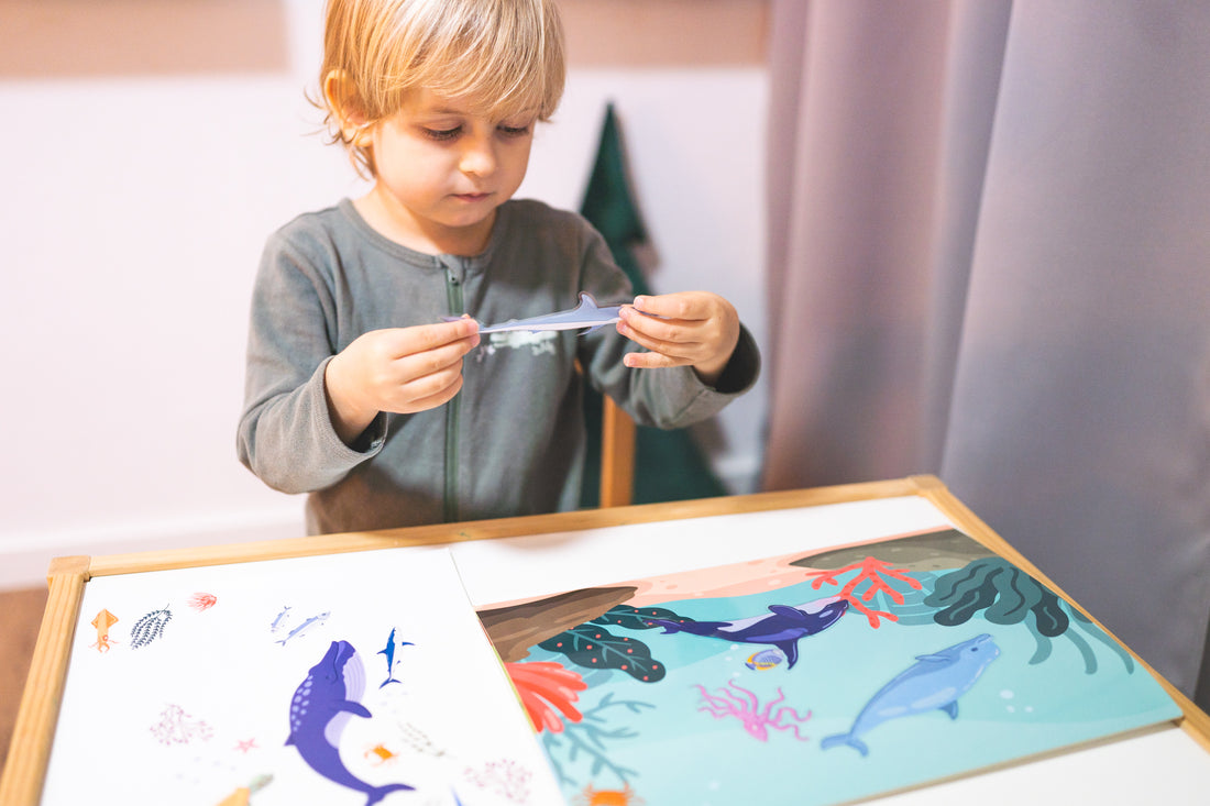 Three reasons why to try Lerni reusable sticker books