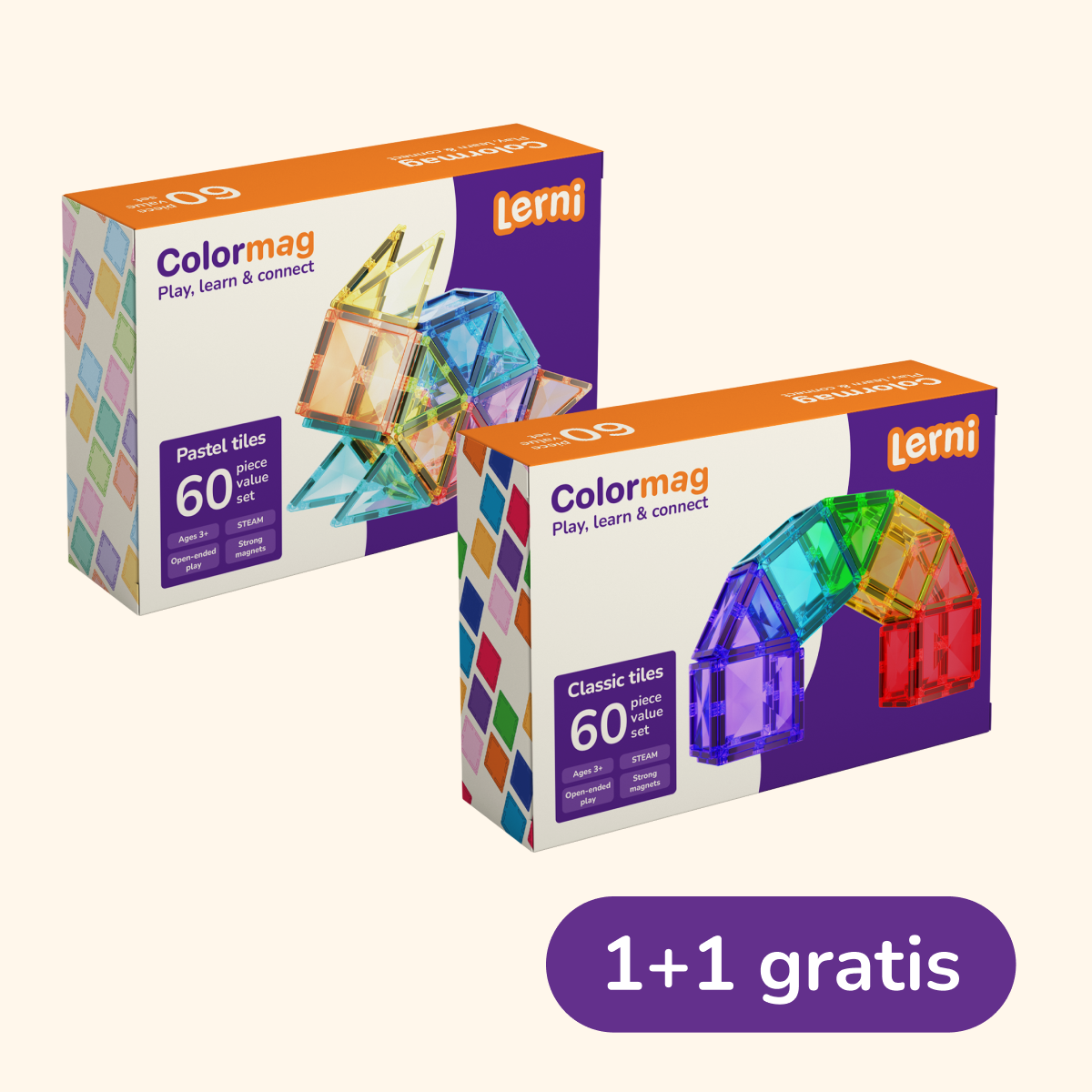 Colormag 60 CLASSIC + 60 PASTEL GRATIS
