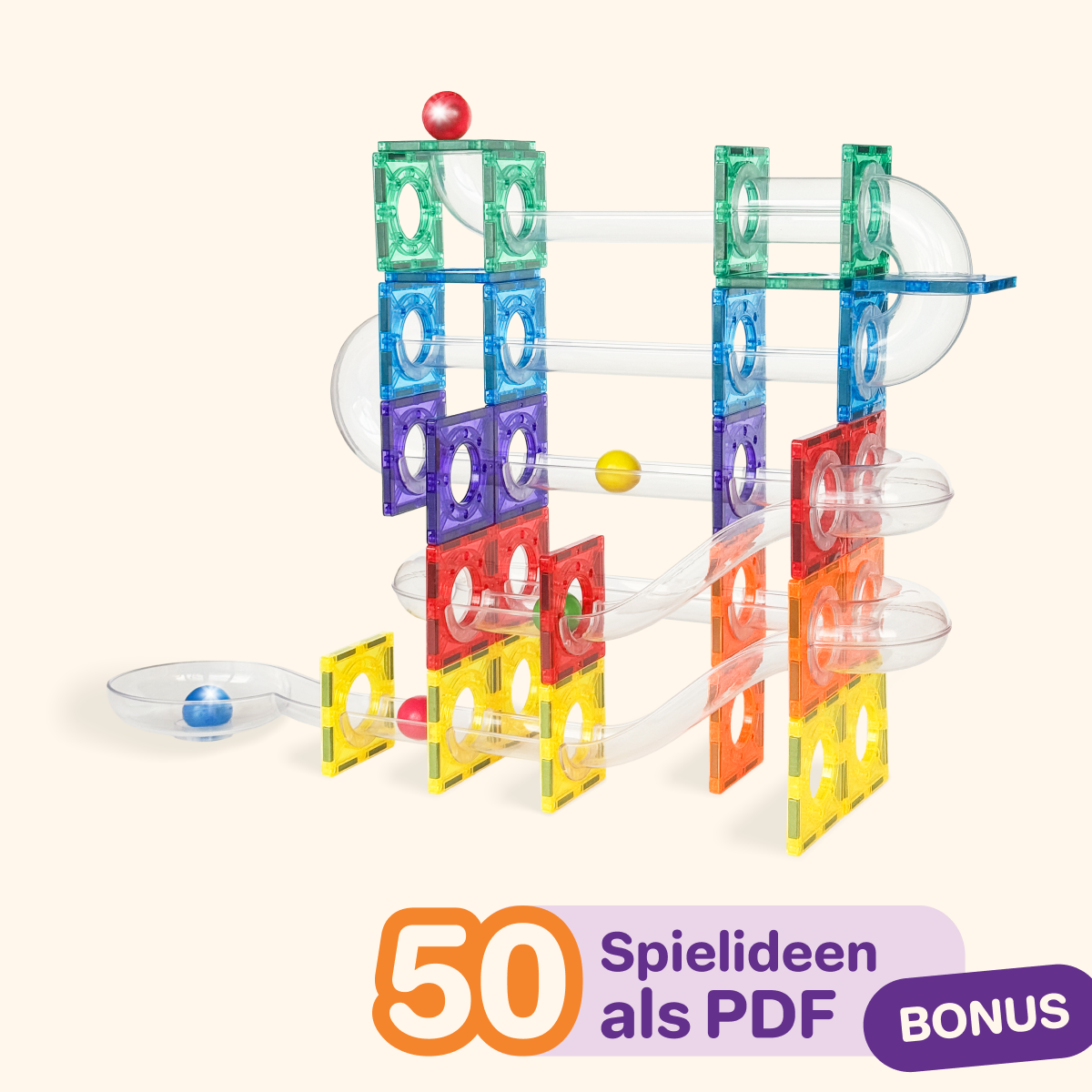 COLORMAG TUBES Magnetbaukasten