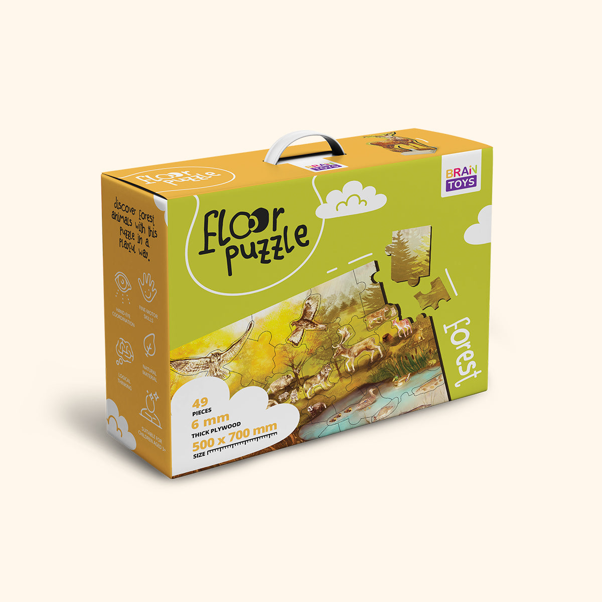 Bodenpuzzle Wald  