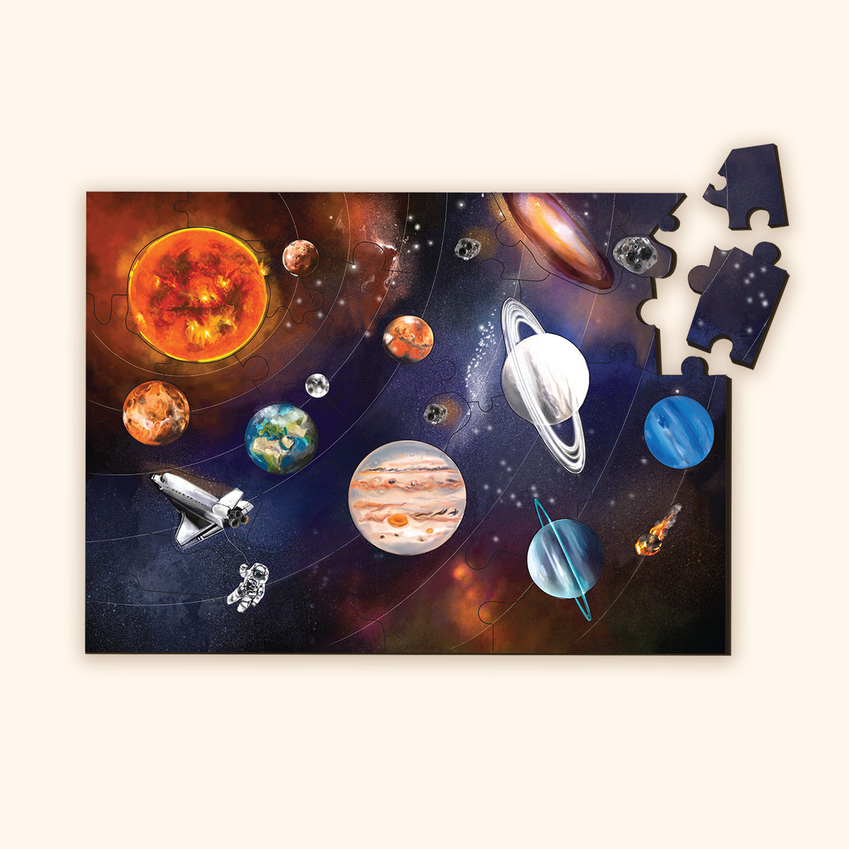 Bodenpuzzle Weltraum  