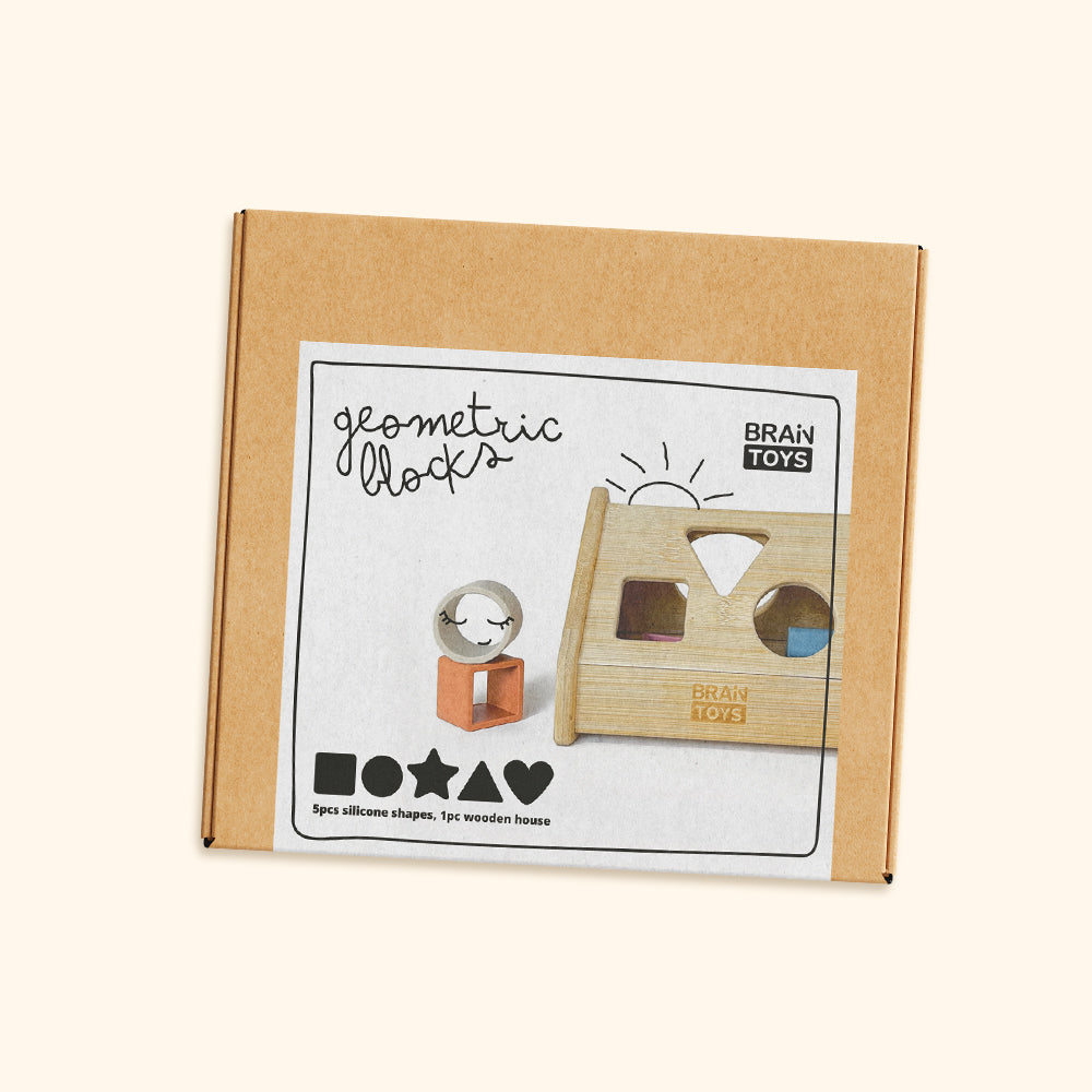 Bambushaus - Sortierbox aus Silikon